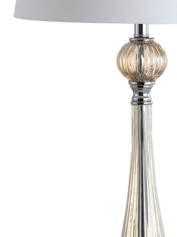 Chloe 32.5" Glass LED Table Lamp - JONATHAN Y